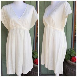 White Eyelet Dress